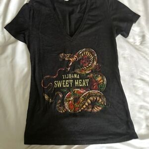 Tijuana Sweet Heat Black Graphic Tee